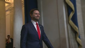 JD Vance arrives for inauguration ceremony