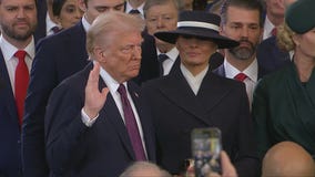 Donald Trump sworn in as the 47th president of the United States