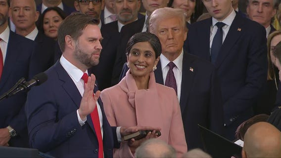 JD Vance sworn in as Vice President