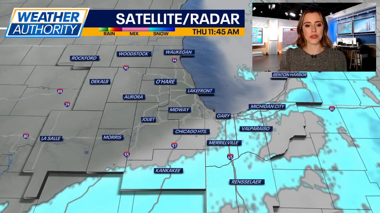 Chicago weather: Cold temps and possible snow before the weekend
