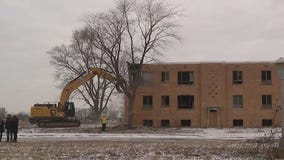 Demolition underway at former Tinley Park mental health center