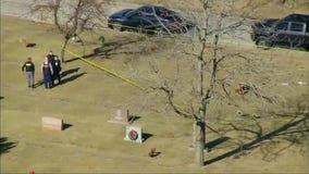 2 people shot at Evergreen Park cemetery