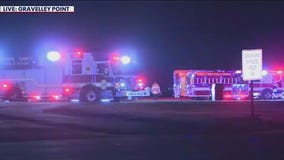 Firefighters, first responders swarm scene of plane crash in DC