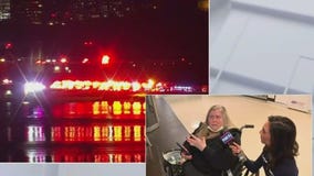 Chicago-bound traveler at DC airport reacts to American Airlines plane crash