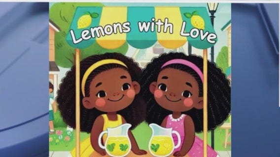 Chicago sisters write children's book after setting up lemonade stand to see Chicago Sky game