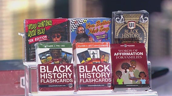 Flashcards help educate about Black history