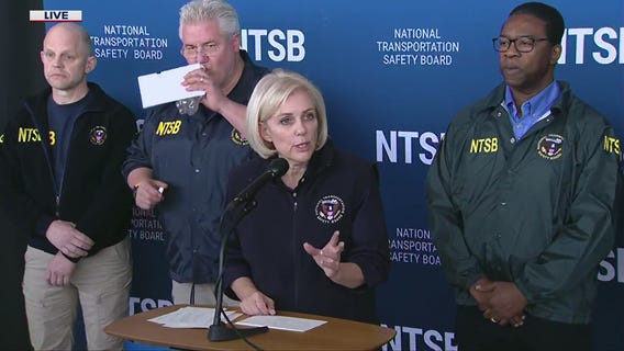 NTSB holds press conference on DC plane-helicopter crash