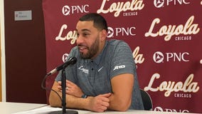 Loyola's Drew Valentine talks the Ramblers' 24-point win over St. Bonaventure
