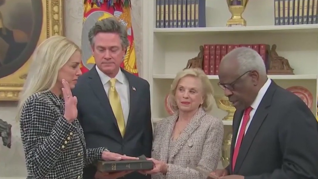 Pam Bondi sworn in as US Attorney General