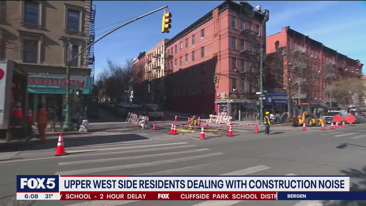 'You can't sleep here,' UWS residents deal with construction noise