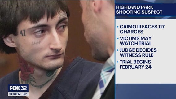 Judge to decide if Highland Park parade shooting victims can attend trial
