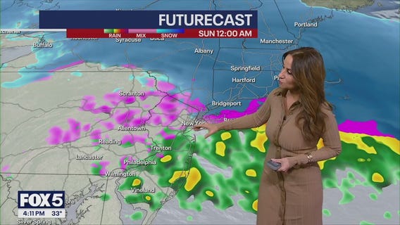 NYC winter storm: When to expect snow