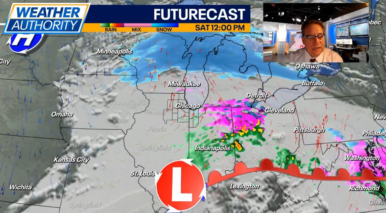 Chicago weather: Chilly temps, light freezing drizzle possible