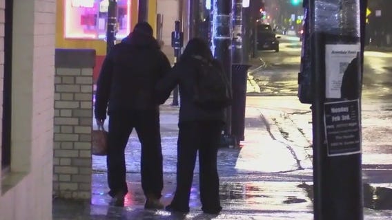 Chicago gets off to icy start Thursday