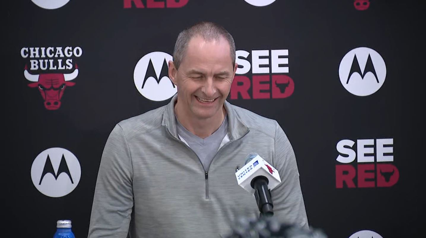 Bulls EVP Art?ras Karni?ovas full trade deadline press conference