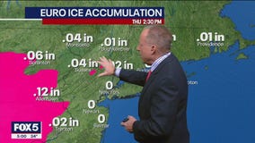 NYC ice storm timeline