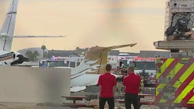 Scottsdale Airport: Plane crashes into another plane, killing 1, injuring several others
