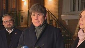 Ex-Illinois Gov. Blagojevich speaks after being pardoned by Trump