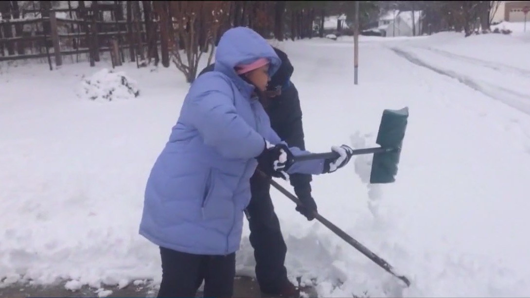 Snow shoveling can be hazardous to your heart, doctor warns