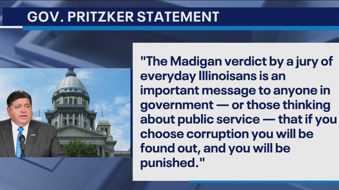 Illinois lawmakers react to Madigan convictions
