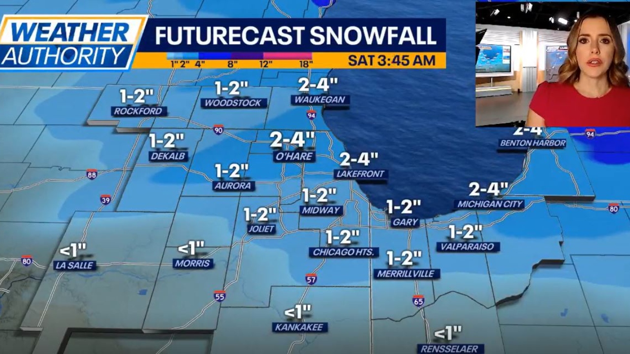 Chicago weather: Snow on the way, with a cold snap to follow next week