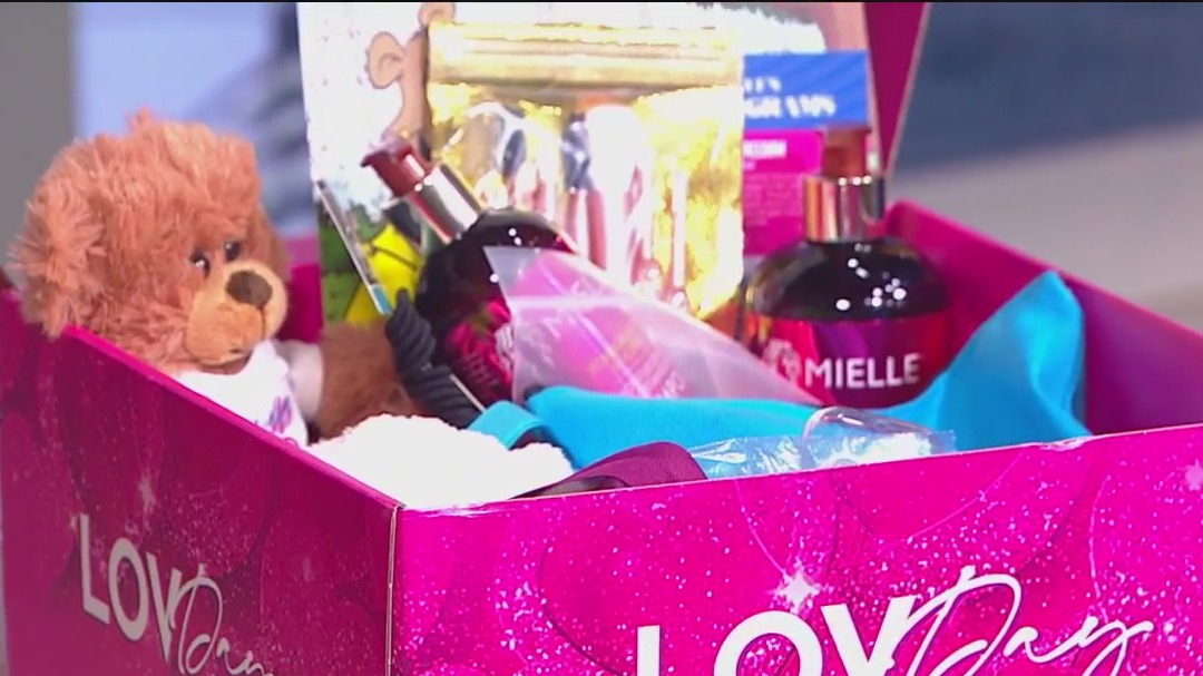 Self-care boxes for 'LOV Day' and Kindness Week