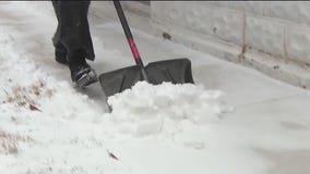 Chicago volunteers help seniors with snow removal