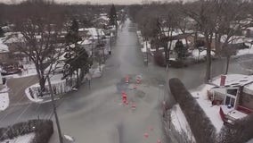 Skokie water main break: Neighborhood flooded, boil order issued