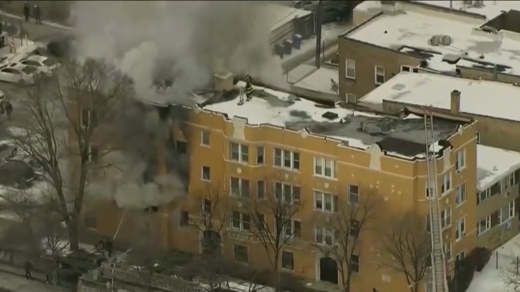 West Rogers Park apartment fire: Child dead, mother and two firefighters injured