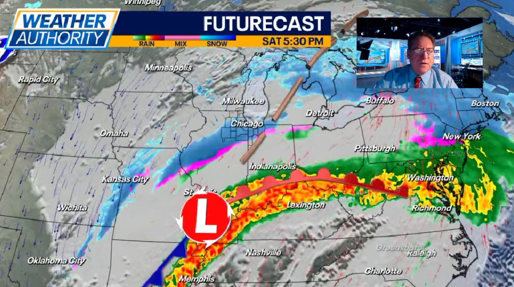 Chicago Weather: More precipitation for Saturday, bitterly cold temps later this week