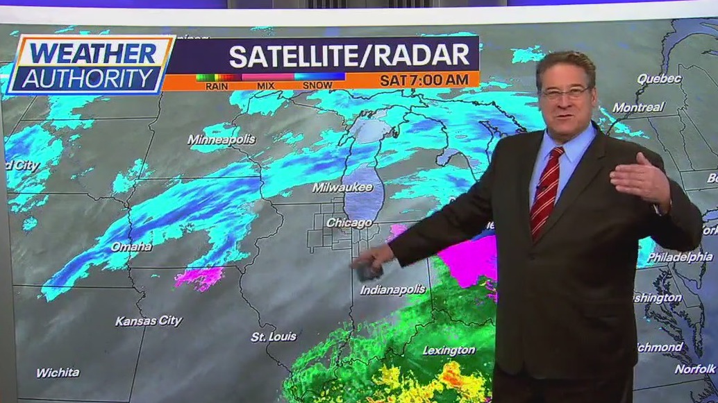 Chicago Weather: More precipitation on the way, very cold temps later