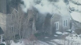 Fire reported at Naperville home