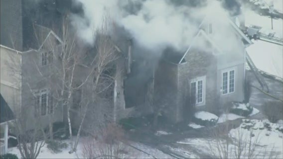 Fire reported at Naperville home
