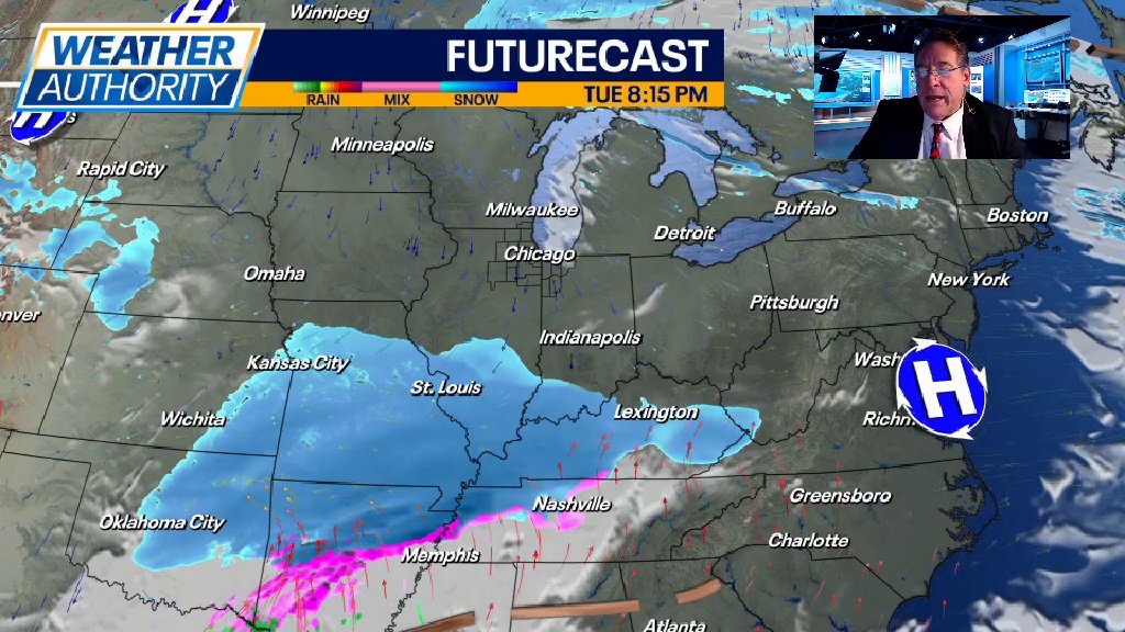 Your Tuesday night Chicago forecast