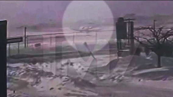 New video shows Toronto plane crash