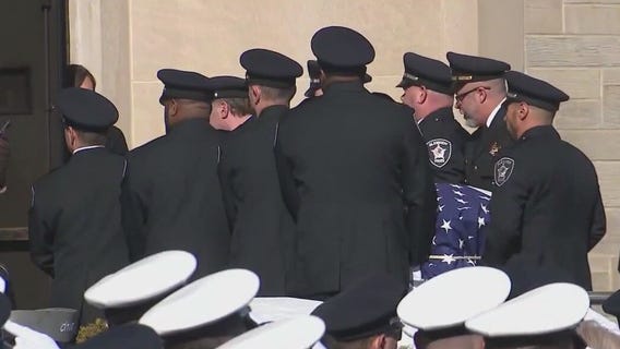 Glenview Police Officer Robert Fryc mourned at suburban funeral