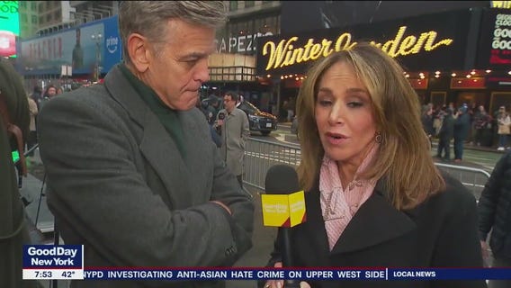 Rosanna interviews George Clooney: 'I might've kissed him'