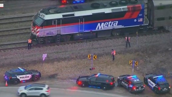 Pedestrian struck by Metra train in Downers Grove