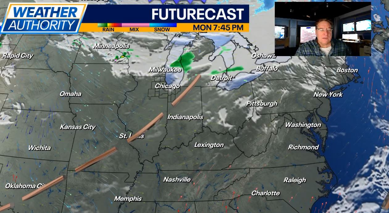 Chicago weather: 40s and sunshine, but a wet Wednesday looms