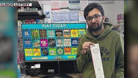 Chicago convenience store near O'Hare airport sells $3.1 million winning lottery ticket