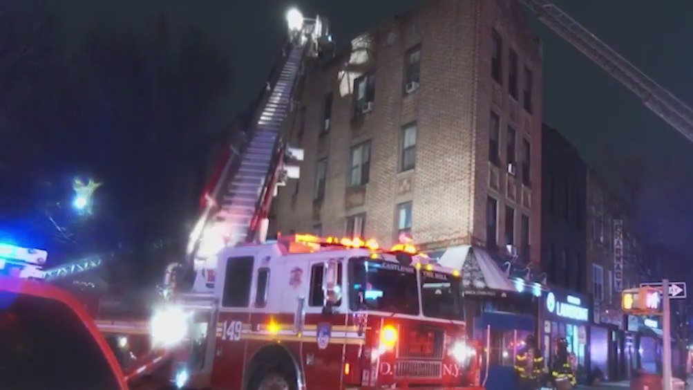 Brooklyn fire leaves one man dead; woman, child injured