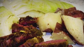 Cooking with Fire: Corned beef and cabbage with the Barrington Fire Department