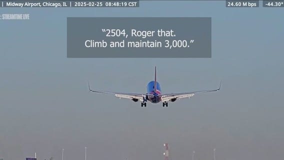 New shocking audio reveals air traffic controllers warning jet to stop before near crash at Midway