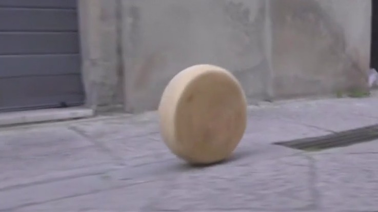 Month-long cheese rolling competition takes over Sicily