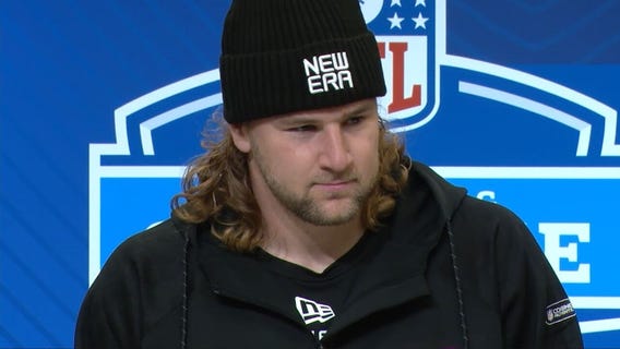 NFL Combine: TE Tyler Warren says he's met with the Chicago Bears