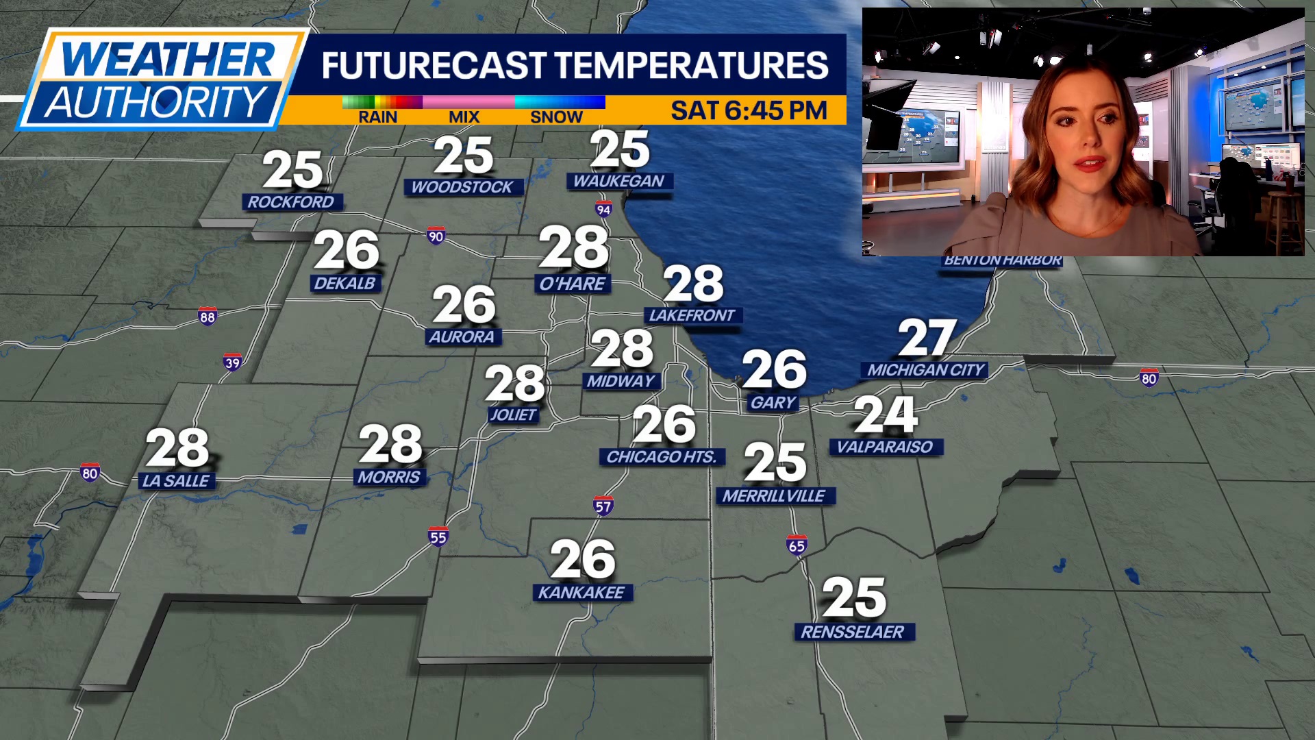 Very gusty, mild today with cold air on the way this weekend