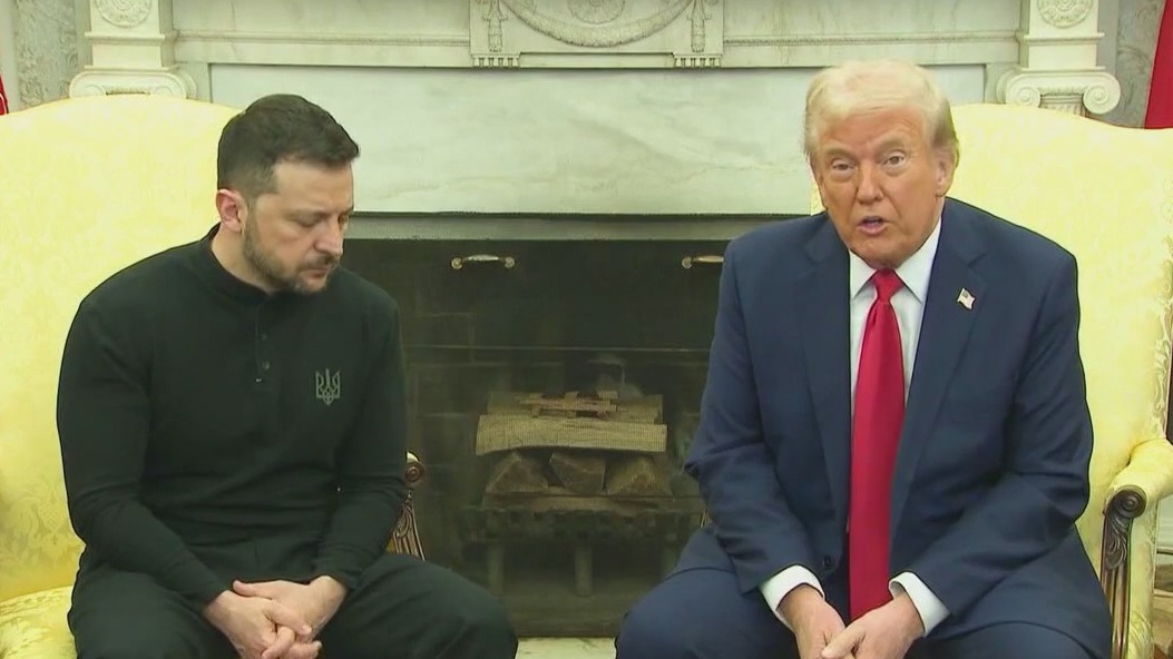 Tense exchange between Trump, Zelenskyy throws future of Ukraine in doubt