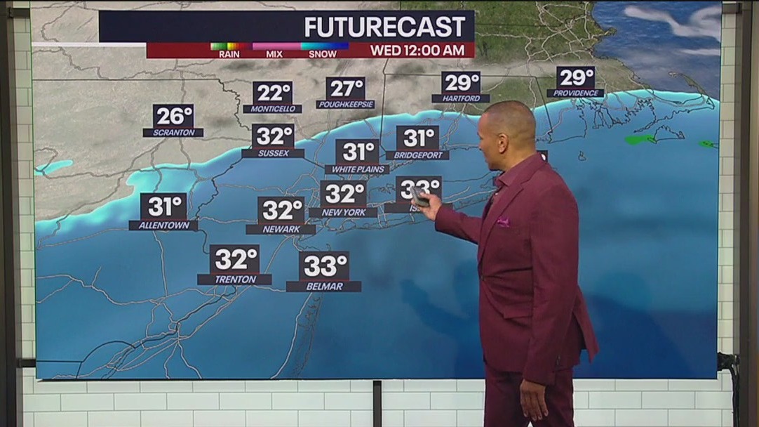 NYC Weather: When will it snow tonight?