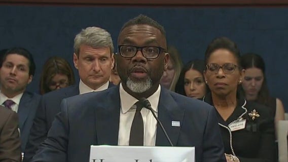 Mayor Brandon Johnson delivers opening statement in sanctuary cities hearing
