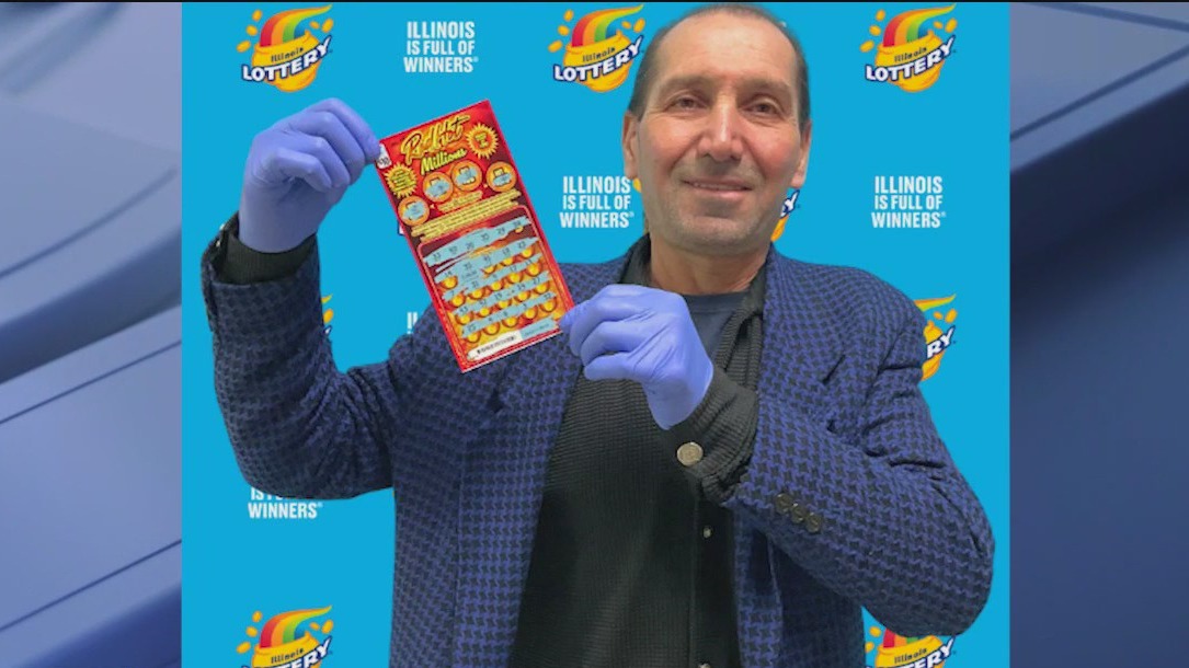 Chicago man wins $1M on randomly picked lottery ticket